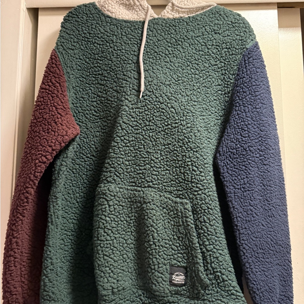 Men's Multicolor Sherpa Sweater